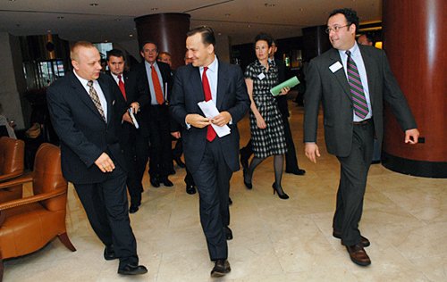 Minister Sikorski w Chicago